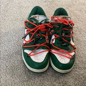 Nike Dunk Low Off-White Pine Green